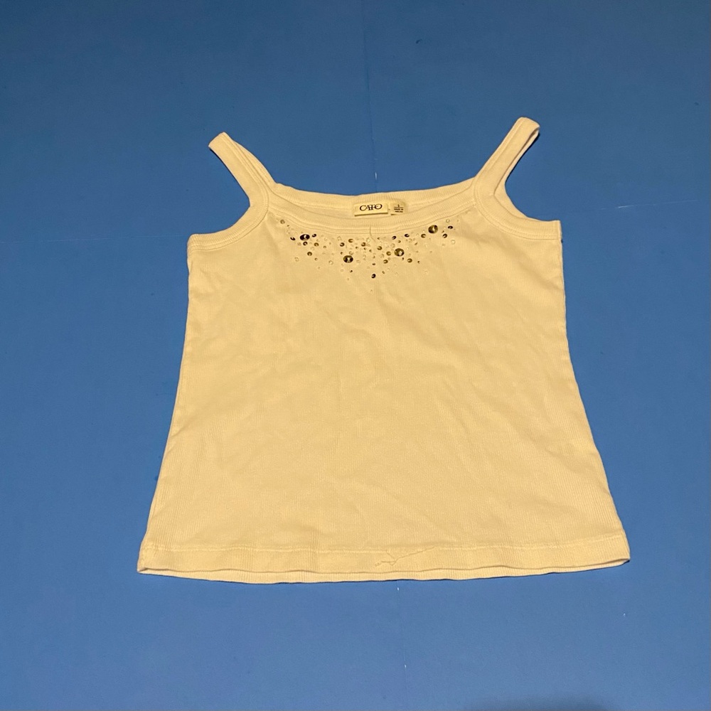 ⭐️Cato White Embellished Women's Top